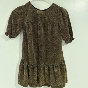 Wonder Nation Brown Kids Dress